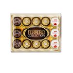 Ferrero Rocher Collection 15 pralines Pcs, Chocolate flavor, 172.2gm