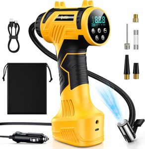 Ipflin Portable Tyre Inflator – Compact Air Pump for Car & Bike