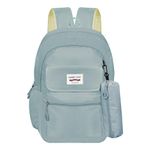 clouds love School Backpacks for Teen Girls - Laptop Backpacks 15.6 Inch College Cute Bookbag Anti Theft Women Casual Daypack (grey)