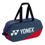 YONEX BAG2201W Tennis Bag, Tournament Bag, Holds 2 Tennis Racquets, Grayish Pearl (764)