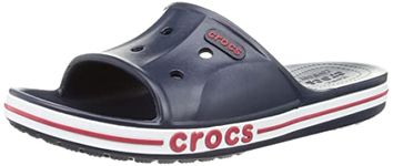 Crocs Unisex Bayaband Slide, Navy Pepper, 10 UK Men/ 11 UK Women