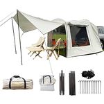 Sport Tent Versatile Drive Away Awning Car Tent for SUV RVing,Campervan,Truck, Trailer and Overlanding Lightweight Caravan Canopy Durable Tear Resistant Tarp 15.9 x 7.9 x 6.4ft