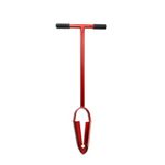 Klassic Post Hole Hand Auger | 4" Drill Size | Used for Plantation | Fence Post Manual Digging | Soil Auger | for Planting Trees, seedlings, Bedding Plants, deep Cultivating (Red, Pack of 1)