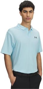 Under Armour Men's Matchplay Polo, (494) Stream / / Black, X-Large