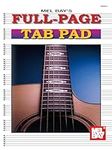 Mel Bay Full-Page Tab Pad