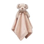 Pro Goleem Dog Security Blanket Brown Soft Baby Lovey Unisex Lovie Gift for Toddler 16 Inch