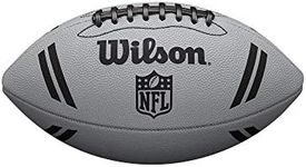 Wilson NFL Spotlight Football - Silver, Junior Size