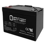 Mighty Max Battery 12V 100Ah Replacement Battery Compatible with Minn Kota Trolling Motor Power Center