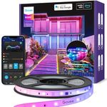 Govee WiFi Outdoor LED Strip Lights Waterproof, 32.8ft RGBIC LED Outdoor Lights, Smart Outdoor Rope Lights Work with Alexa, App Control Color Changing Outdoor Lights for Roof Eave Balcony Garden Pool