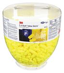 E-A-R by 3M 10080529910049 391-1004 Soft Yellow Neon Disposable Uncorded Earplugs Bulk Refill, One Size Fits All (Pack of 500)