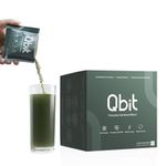 Qbit Gut Health Daily Nutrition for Women and Men | 55+ Vitamins, Minerals, Superfood Ingredient, Fibe, Pre & Probiotics 10bil CFU (count) with Digestive Blend | Zero Sugar (15 Servings)