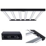 720W LED Grow Light Plant Grow Light Indoor Plant Light Electronic Kit with Dimmer Controller On Light 108 cm x 105 cm x 5 cm Full Spectrum