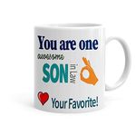 Khakee You are One Awesome Son in Law Theme Printed Coffee Mug (AD6-Soninlaw) - Birthday, Anniversary Gift for Son in Law