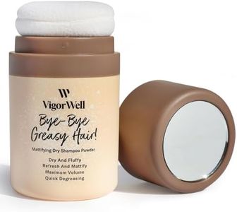 Dry Shampoo Powder, Dry Shampoo for Women, Powder Dry Shampoo, Dry Shampoo for Dark Hair, Travel Size Dry Shampoo, Non Aerosol Dry Shampoo, Natural Dry Shampoo Travel Size (12g/0.42 Oz)
