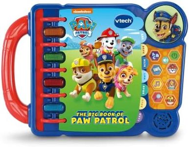 VTech PAW Patrol: The Big Book of PAW Patrol, Official PAW Patrol Character Book, Educational Learning Toy, Learn Letters & Words, Music & Phrases, Gift for Children 2, 3, 4, 5 Years, English Version