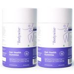 Be Bodywise Biotin Hair Gummies | For Stronger,Shinier Hair & Nails | 120 Day Pack | With Biotin, Zinc, Folic Acid, Fibre & Multivitamin | Strawberry Flavored | No Added Sugar & Gut Friendly