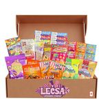 Canadian Snack Care Package - Variety Pack of Treats for Kids and Adults - Snack Box with Cookies, Toffee, Sour Candy, Wine gums, Crackers, and Many More, – Gift Basket of Delicious Sweets by Lecsa Specialty Snacks (Products may vary due to availability - 25 Count)