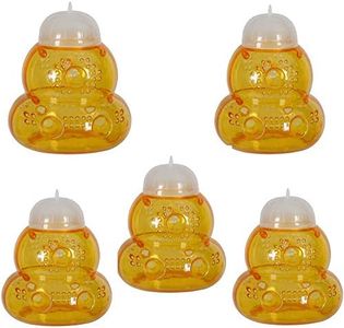 Wespenfalle Wespenfänger Fliegenfalle Wespenabwehr Insektenfalle Wespen Insekten Aufhängen Fallen, Menge:5