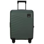Samsonite Intuo - Spinner S, Expandable Hand Luggage, 55 cm, 39/45 L, Green (Olive Green)