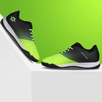 Nivia Ashtang Futsal Football Shoes for Mens (P. Green) UK - 8