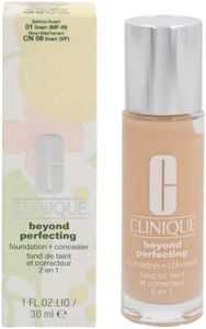 Clinique Clinique Beyond Perfecting Foundation Plus Concealer - 08 Linen for Women 1 oz Makeup, 30 ml