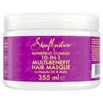 Shea Moisture Superfruit Complex 10-in-1 Multi-Benefit Hair Treatment Mask silicone and sulphate free hair mask for all hair types 355 ml