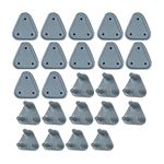 AWEJOY Baby Safety Electric Socket Plug Cover Guards Switchboard Dummy Socket Plug Cover Guards for Kids Protection (Pack of 24 (5Ax20, 15Ax4), Grey)