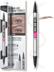 Pudaier Eyebrow Pen, Dual-Tip Microblading Brow Pen, Natural Strokes