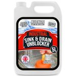 MultiWare Drain Unblocker | Sink Unblocker | Heavy Duty Drain Cleaner | Toilet Unblocker | Dissolves Clogs Grease Hair Soap | Easy To Use | Safe For ALL Pipes (1)