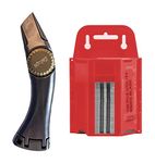 Zeluga 19-331 Fixed Blade Roofing Knife and 100 Pc. Utility Hook Blade Value Pack