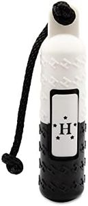 HUNTMARK Dog Training Tools – Deluxe Training Dummy for Hunting and Sporting Dogs – Dog Bumper Retriever – Color-Spectrum Analysis Dog Fetch Trainer – 11 x 2.6-inch – Black and White