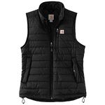 Carhartt Women's Rain Defender Insulated Vest, Black, Small