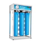 AQUA D PURE 100 LPH Commercial RO Water Purifier with Pressure Switch, Fully Automatic Function, TDS Adjuster, Blue