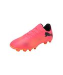 Puma Mens Future 7 Play FG/AG Sunset Glow-Black-Sun Stream Football Shoe - 8 UK (10772303)