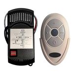 Universal Ceiling Fan Remote Control and Receiver Kit Replace Hampton Bay Harbor Breeze Hunter KUJCE9603 FAN-35T Kit