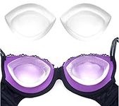 1 Pair Transparent Women Lady Girls Silicone Gel Bra Insert Push-up Enhancer Breast Molding Pads A-D Cup for Swimsuit and Bikini