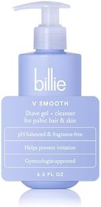 Billie - V Smooth - Shave Gel + Cleanser for Pubic Hair & Skin - pH-Balanced - Fragrance-Free - Gynecologist-Approved - 6.5 oz.