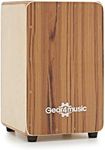 Compact Cajon by Gear4music, Teak