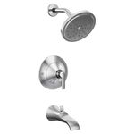 Moen TS2203EP Doux Collection Tub Shower Faucet, Chrome