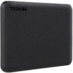 TOSHIBA Canvio Advance 2TB Portable External HDD, USB3.0 for PC Laptop Windows and Mac. 3 Years Warranty. External Hard Drive - Black