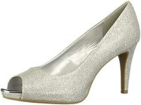 Bandolino Womens Rainaa Silver Glam