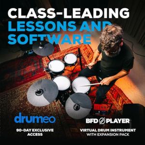 Alesis Nitro Pro Electronic Drum Kit – Mesh Pads, 8-Piece Set