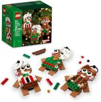 LEGO Gingerbread Ornaments Building