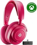 SteelSeries Arctis Nova 7X Wireless Gen 2 Gaming Headset - Magenta | Real-Time App Control, 50+ HR Play, Neodymium Drivers, Mix 2.4GHz/Bluetooth, Xbox, PC, PS5/PS4, Switch 1/2, Mobile