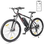 Eleglide Electric Bike, M2 27.5''/29'' Electric Bicycle for Adults, E Mountainbike, 36V 15Ah Removable Battery,Max Range 125KM, Dual Hydraulic Disk Brake, Shimano 24 Speed, APP (Inches, 29)