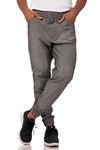 Chef Works Men's Jogger 257 Chef Pants, Black White Stripe, Medium