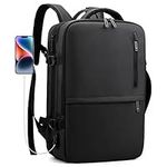 SPAHER Black Laptop Backpack for Sc