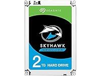 Seagate SkyHawk 2TB Surveillance Internal Hard Drive HDD – 3.5 Inch SATA 6Gb/s 64MB Cache for DVR NVR Security Camera System with Drive Health Management (ST2000VX008)