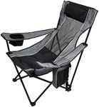 Kijaro Elite Sling Camping Chair - Perfect for Chilling at Outdoor Activities, Sports Games, & Family Events - Hallett Peak Gray…