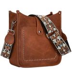 OWEJFKLFJ Purse for Women Crossbody，Handbags Vegan Leather,Shoulder Bag Hobo Bags,Crossbody Bag,with adjustable Guitar Strap